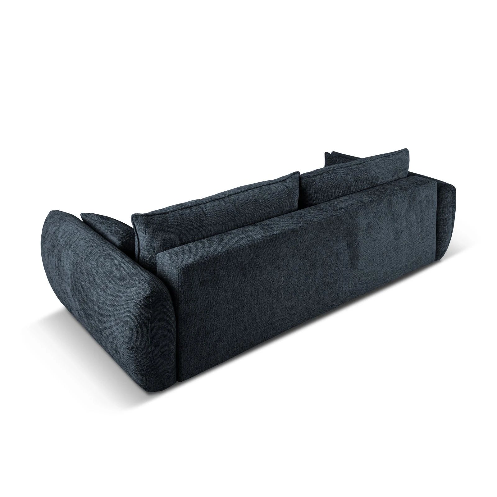 Matera 3-Sitzer Sofa mit Schlaffunktion und Stauraum, aus Samt oder Chenille, 240x108x86 cm - Image 40