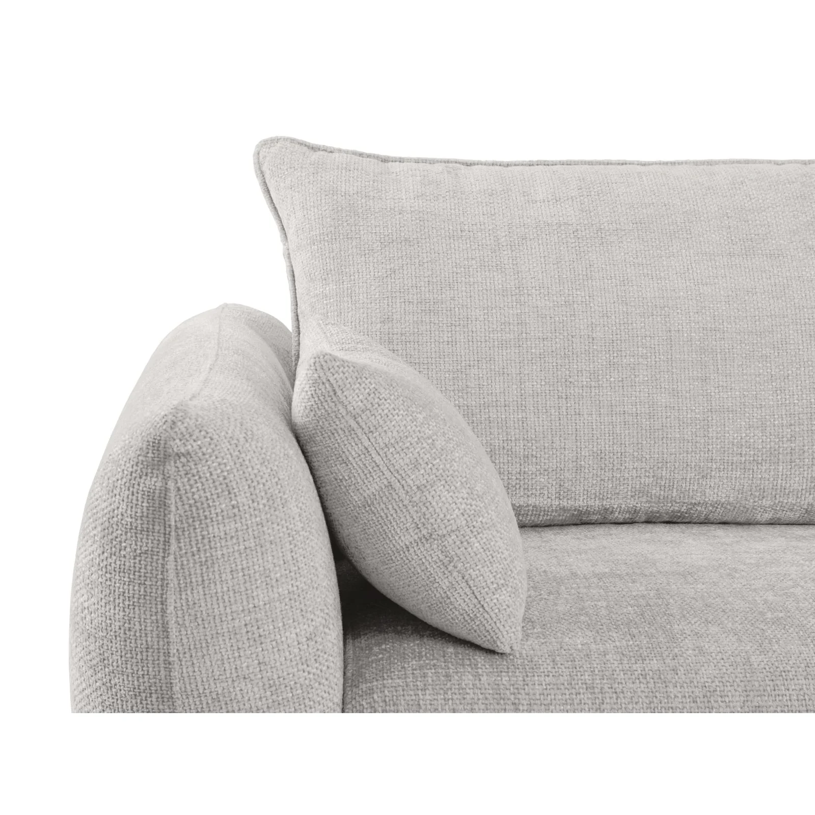 Matera 3-Sitzer Sofa mit Schlaffunktion und Stauraum, aus Samt oder Chenille, 240x108x86 cm - Image 48