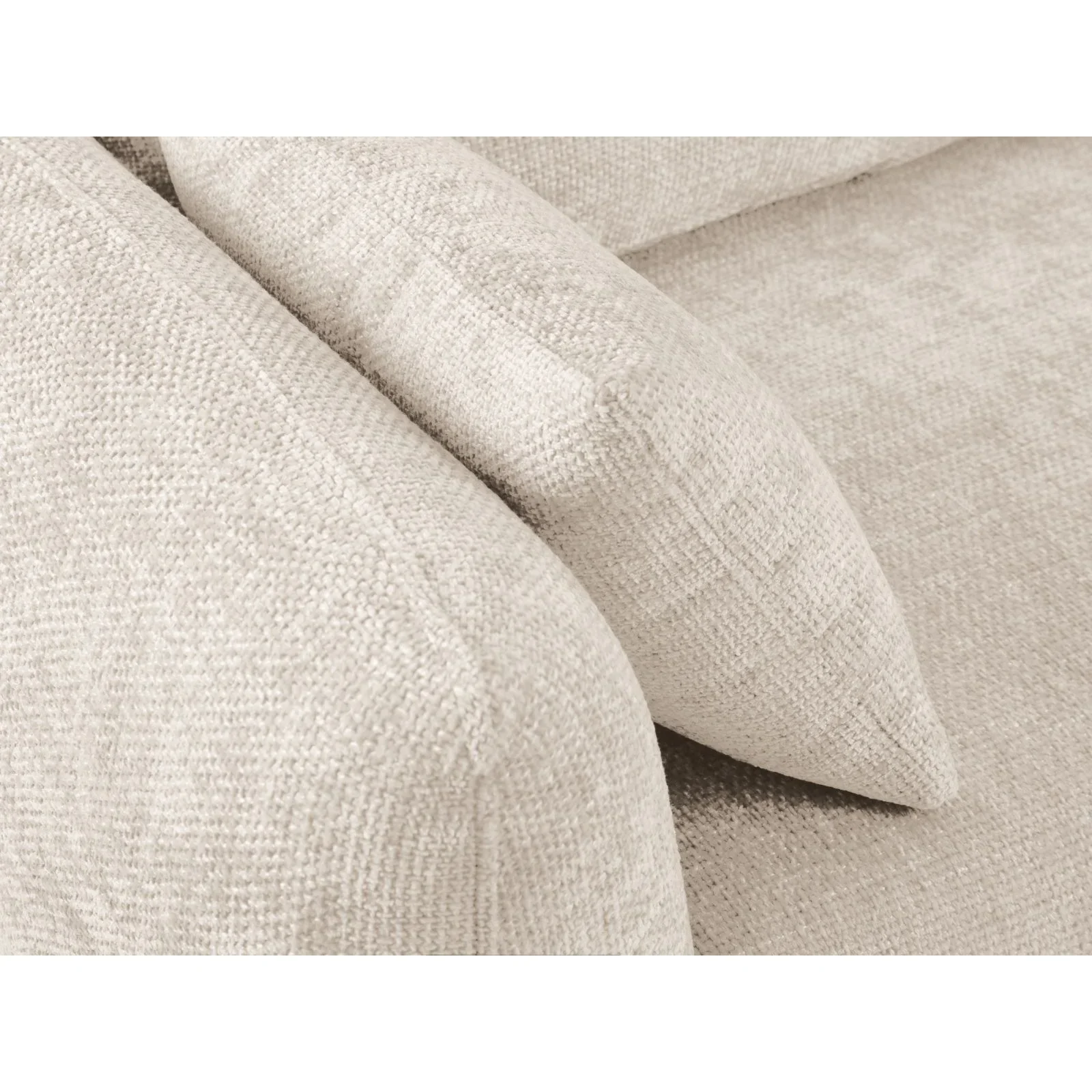 Matera 3-Sitzer Sofa mit Schlaffunktion und Stauraum, aus Samt oder Chenille, 240x108x86 cm - Image 5