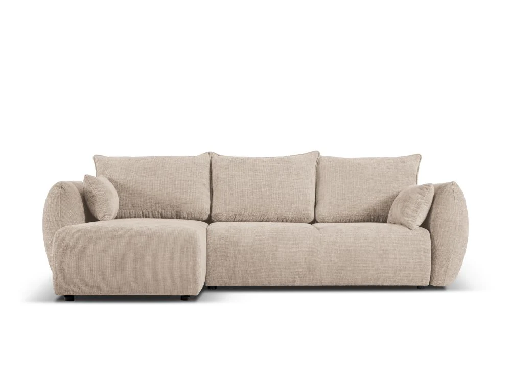 Matera 4-Sitzer Ecksofa, Linke Seite, aus Samt oder Chenille, 253x173x86 cm - Image 11