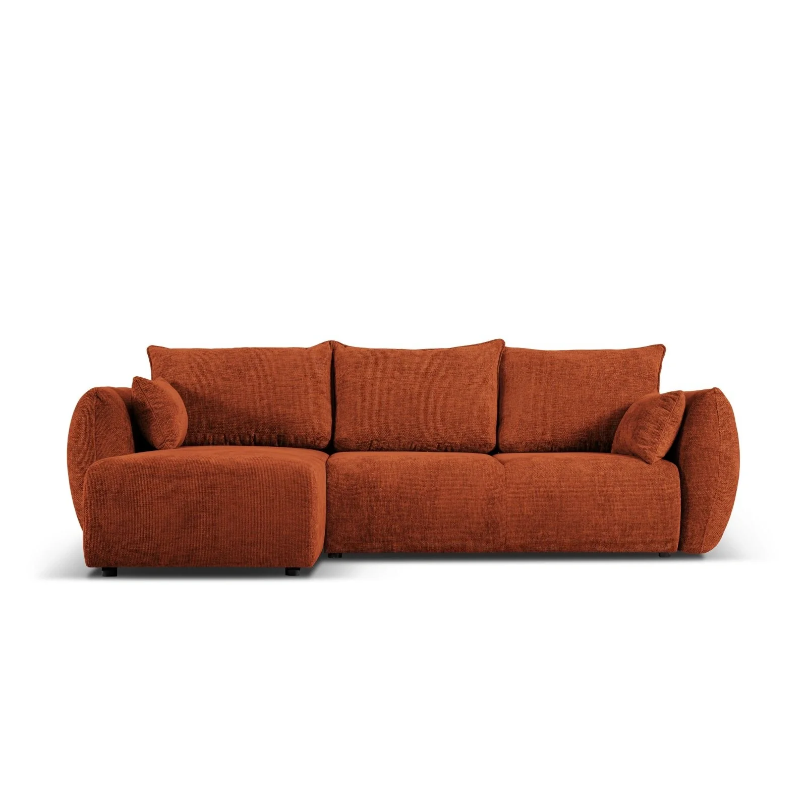 Matera 4-Sitzer Ecksofa, Linke Seite, aus Samt oder Chenille, 253x173x86 cm - Image 20