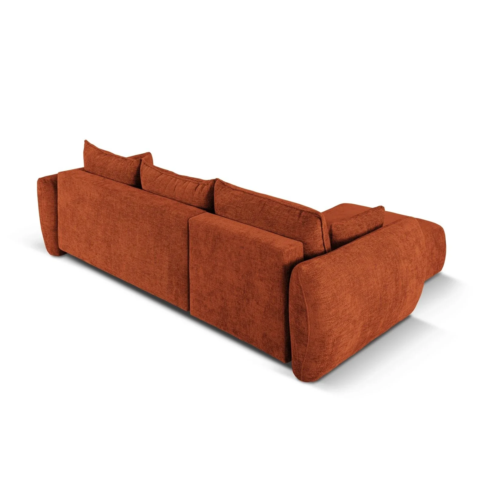Matera 4-Sitzer Ecksofa, Linke Seite, aus Samt oder Chenille, 253x173x86 cm - Image 27