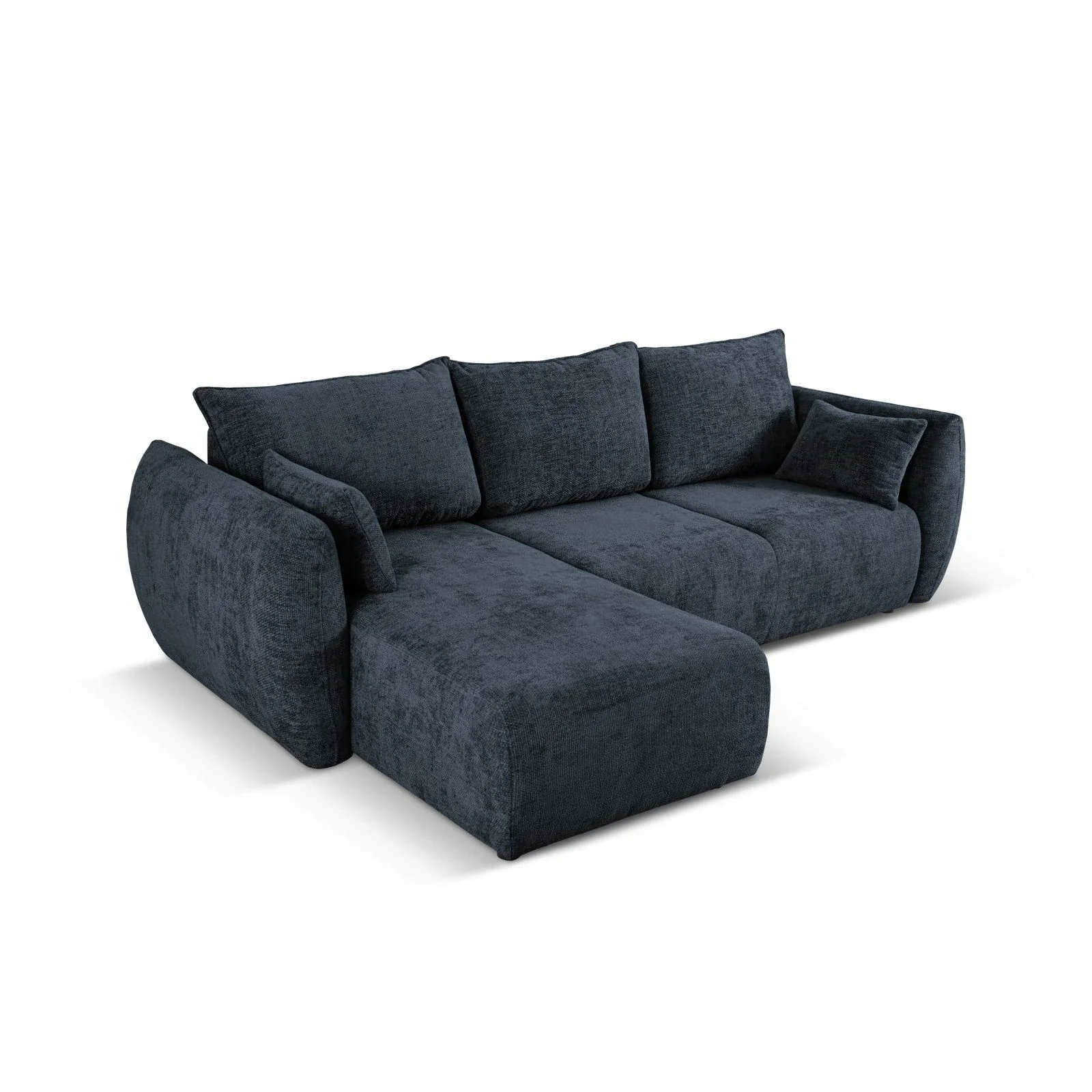 Matera 4-Sitzer Ecksofa, Linke Seite, aus Samt oder Chenille, 253x173x86 cm - Image 33