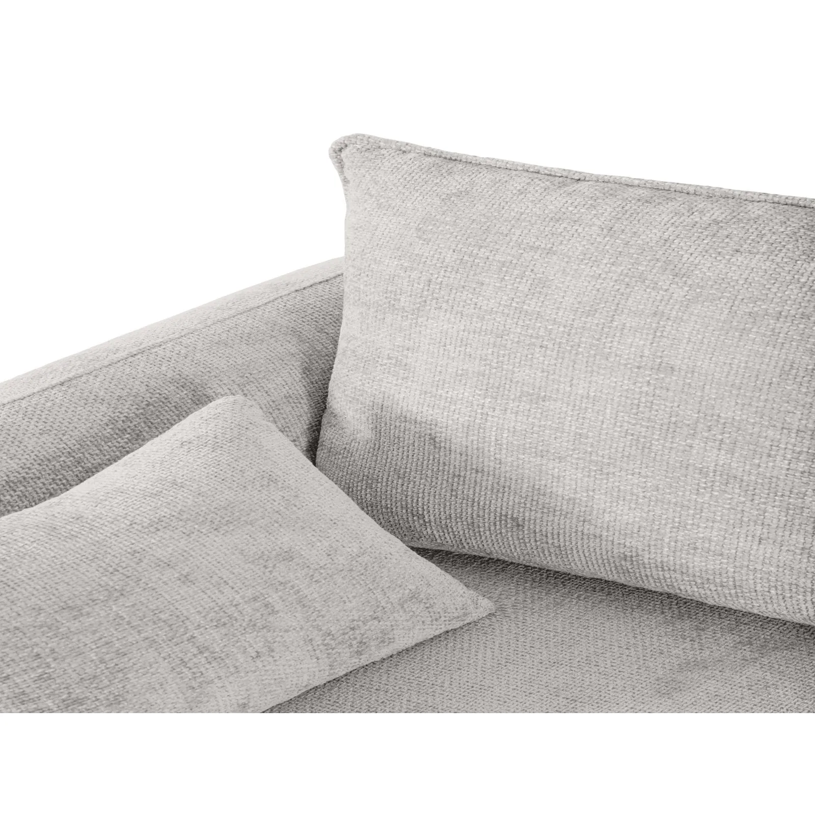 Matera 4-Sitzer Ecksofa, Linke Seite, aus Samt oder Chenille, 253x173x86 cm - Image 46