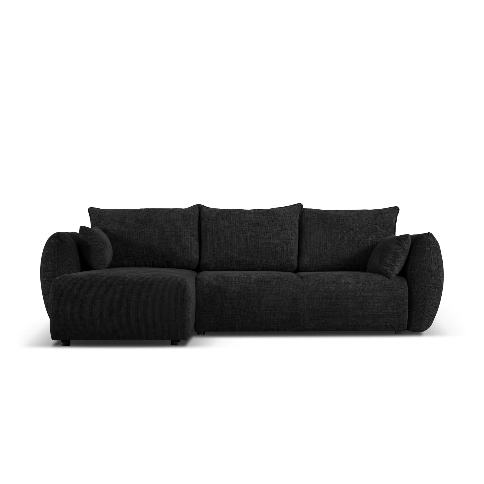 Matera 4-Sitzer Ecksofa, Linke Seite, aus Samt oder Chenille, 253x173x86 cm - Image 55