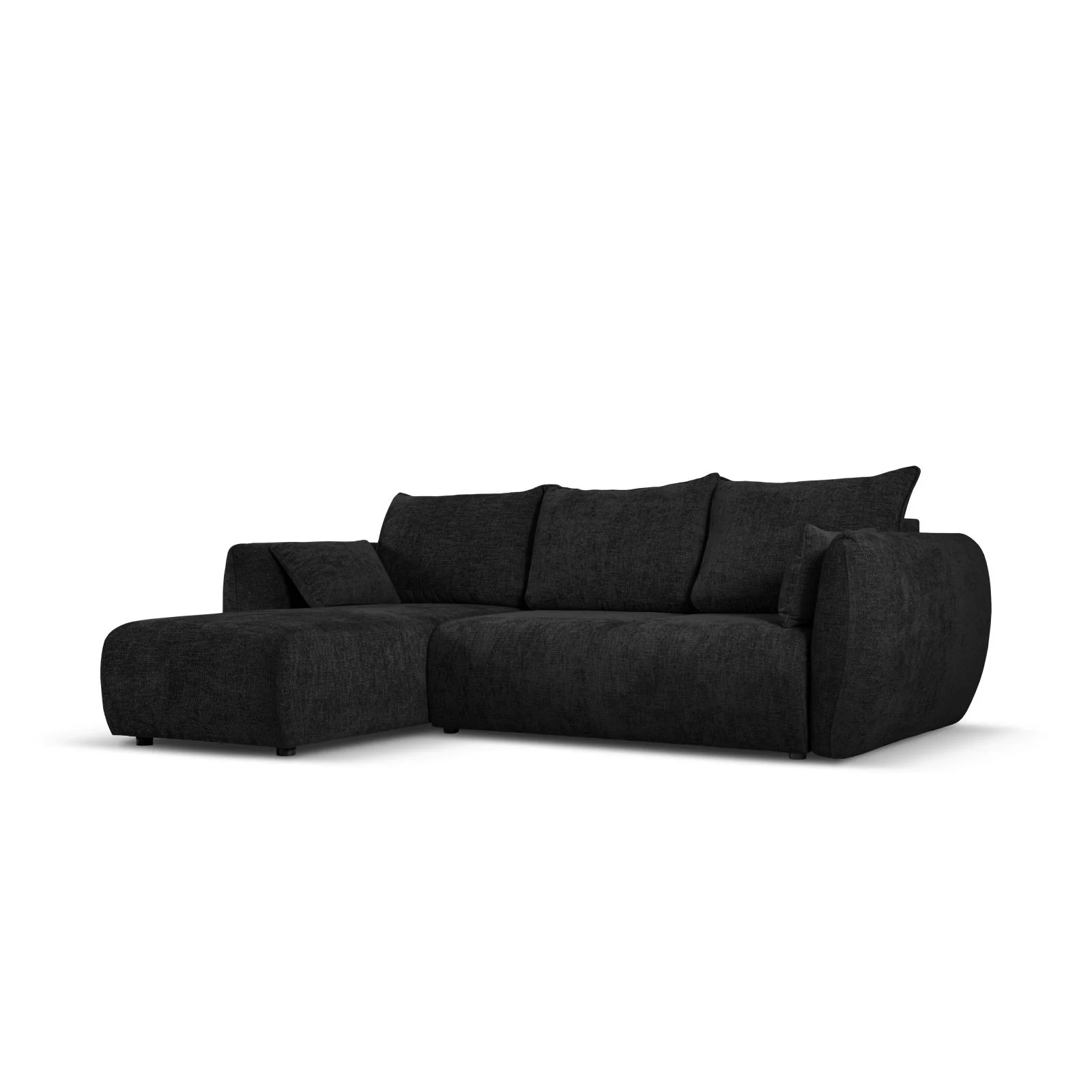 Matera 4-Sitzer Ecksofa, Linke Seite, aus Samt oder Chenille, 253x173x86 cm - Image 57