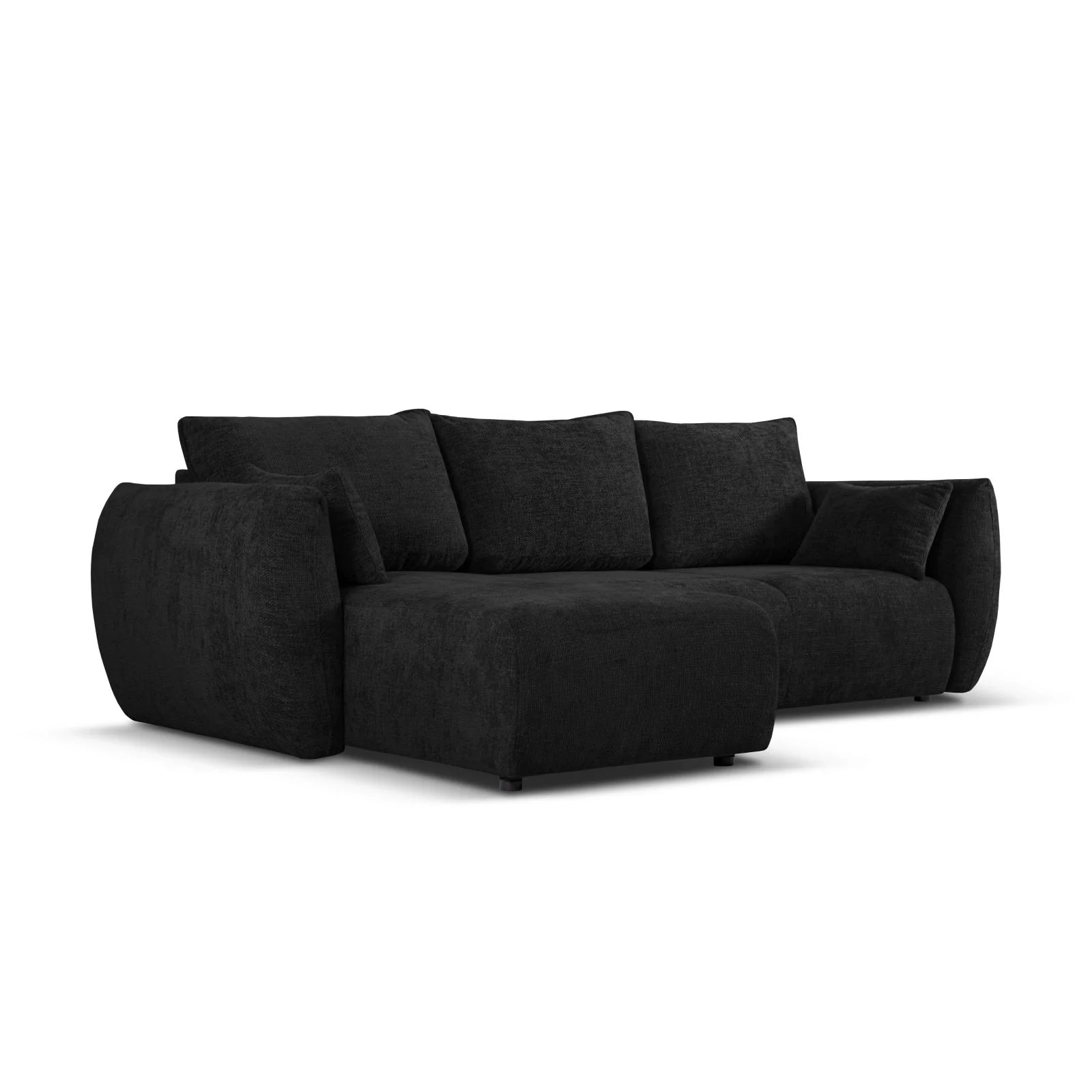 Matera 4-Sitzer Ecksofa, Linke Seite, aus Samt oder Chenille, 253x173x86 cm - Image 58