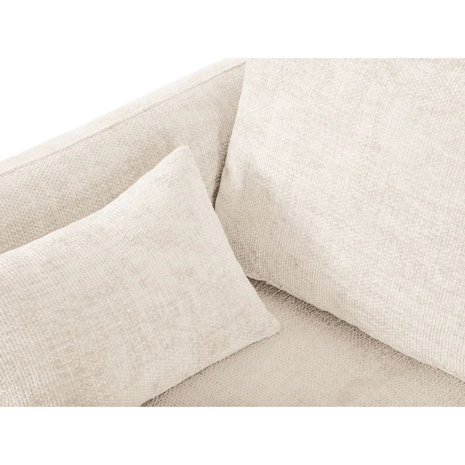 Matera 4-Sitzer Ecksofa, Linke Seite, aus Samt oder Chenille, 253x173x86 cm - Image 9