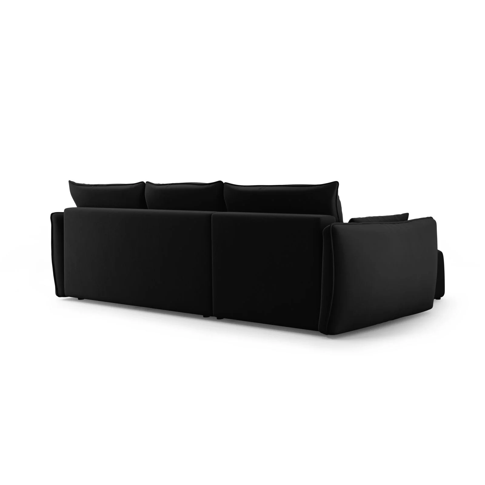 Matera 4-Sitzer Ecksofa, Rechte Seite, aus Samt oder Chenille, 253x173x86 cm - Image 111
