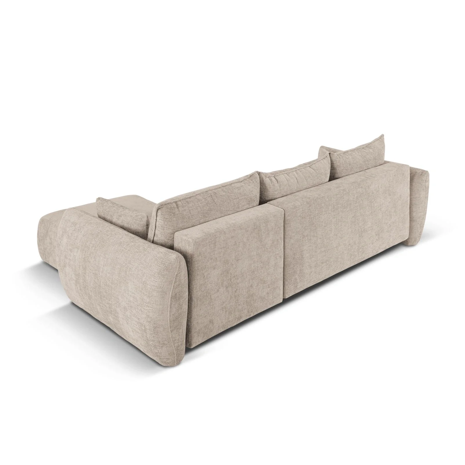 Matera 4-Sitzer Ecksofa, Rechte Seite, aus Samt oder Chenille, 253x173x86 cm - Image 18