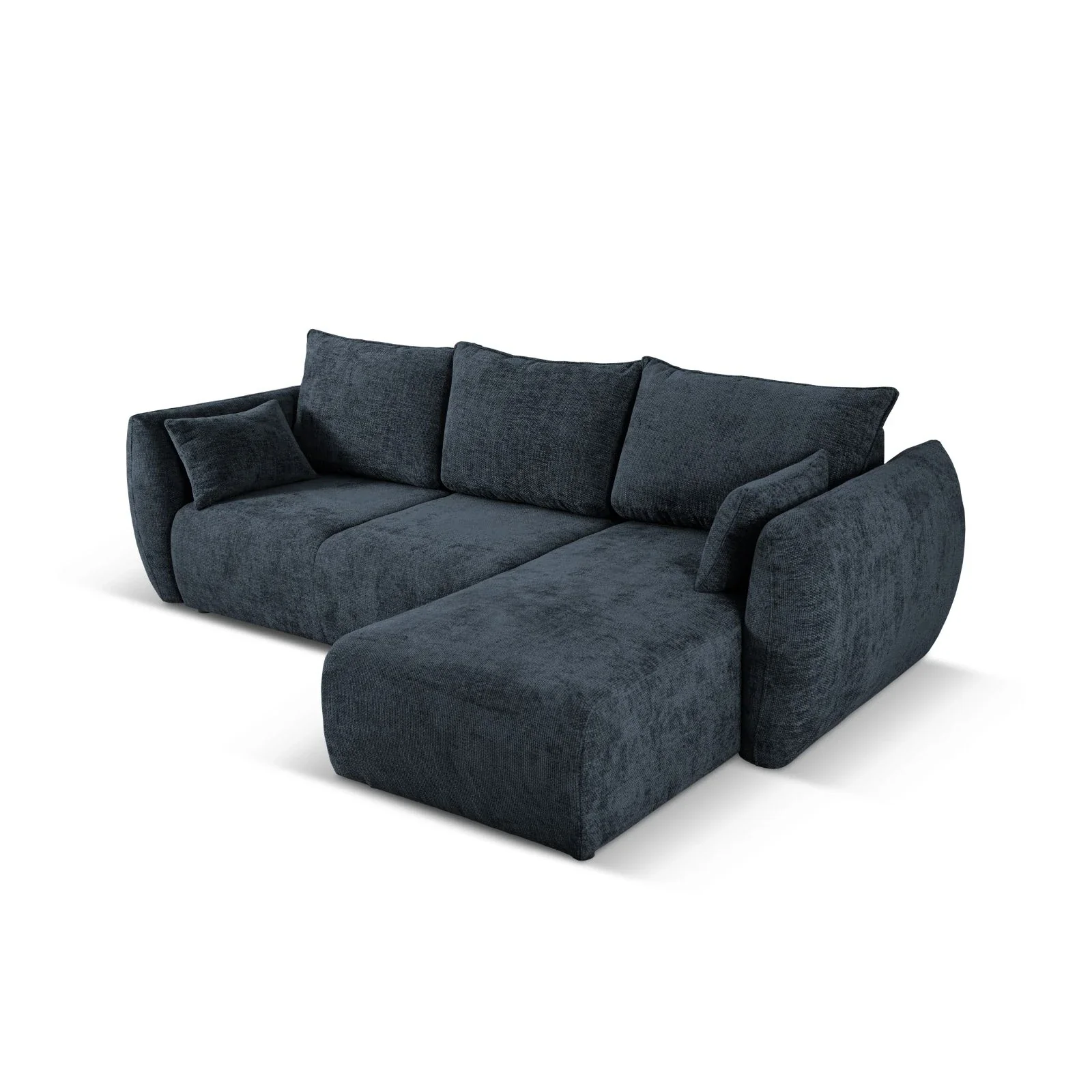 Matera 4-Sitzer Ecksofa, Rechte Seite, aus Samt oder Chenille, 253x173x86 cm - Image 33