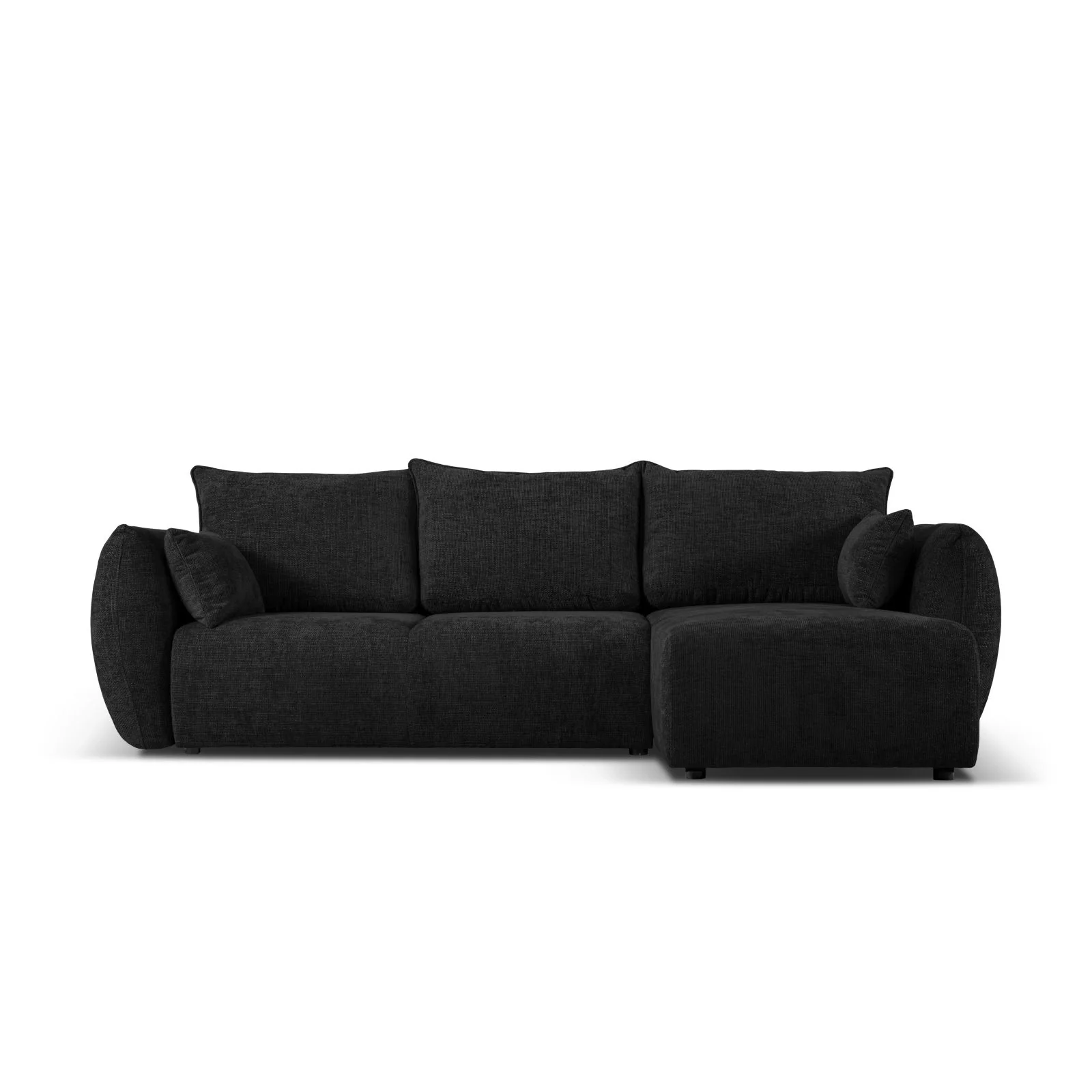 Matera 4-Sitzer Ecksofa, Rechte Seite, aus Samt oder Chenille, 253x173x86 cm - Image 56