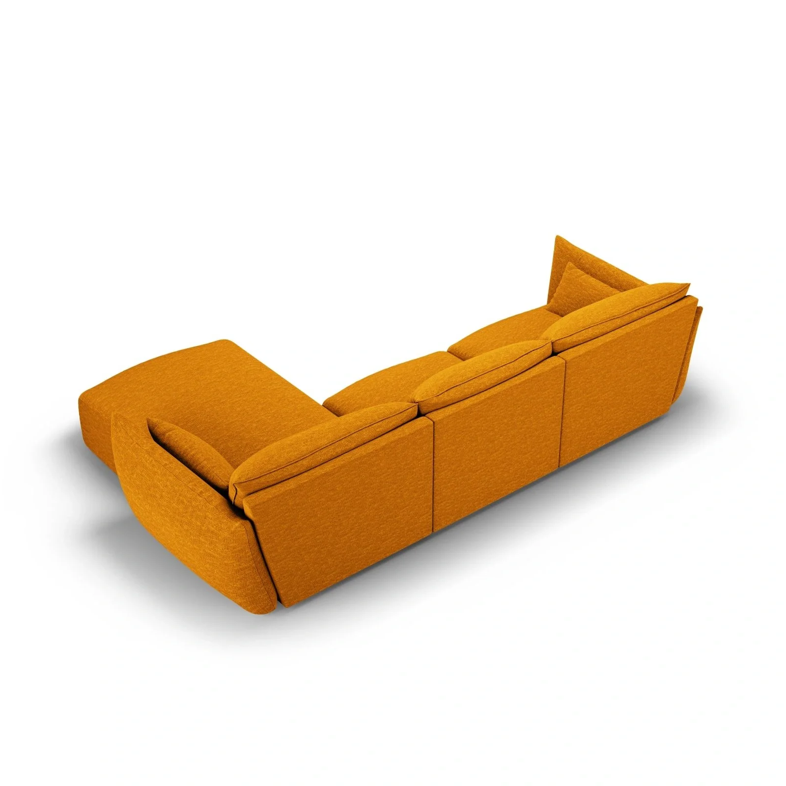 Matera 4-Sitzer Ecksofa, Rechte Seite, aus Samt oder Chenille, 308x171x85 cm - Image 19