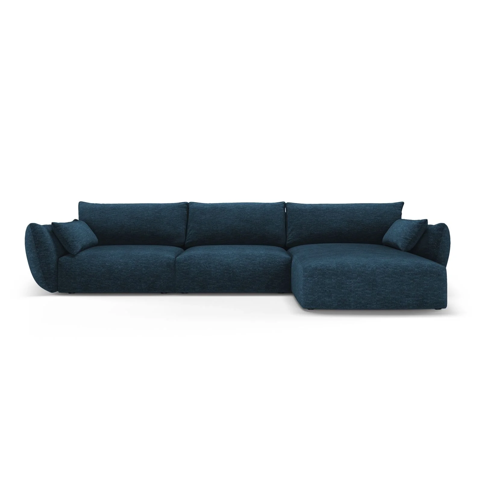 Matera 4-Sitzer Ecksofa, Rechte Seite, aus Samt oder Chenille, 308x171x85 cm - Image 21