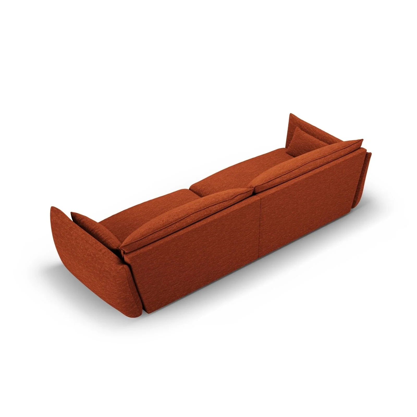 Matera 4-Sitzer Sofa aus Samt oder Chenille, 248x110x85 cm - Image 14