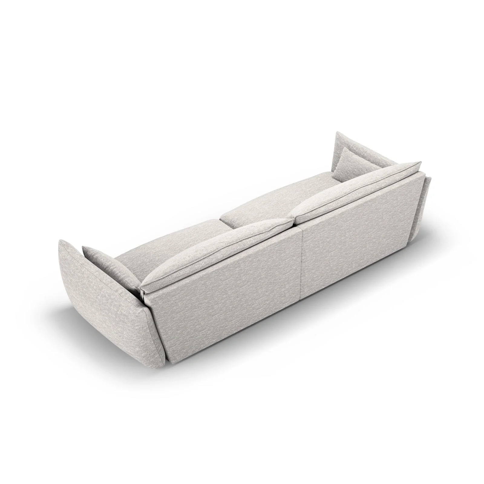 Matera 4-Sitzer Sofa aus Samt oder Chenille, 248x110x85 cm - Image 29