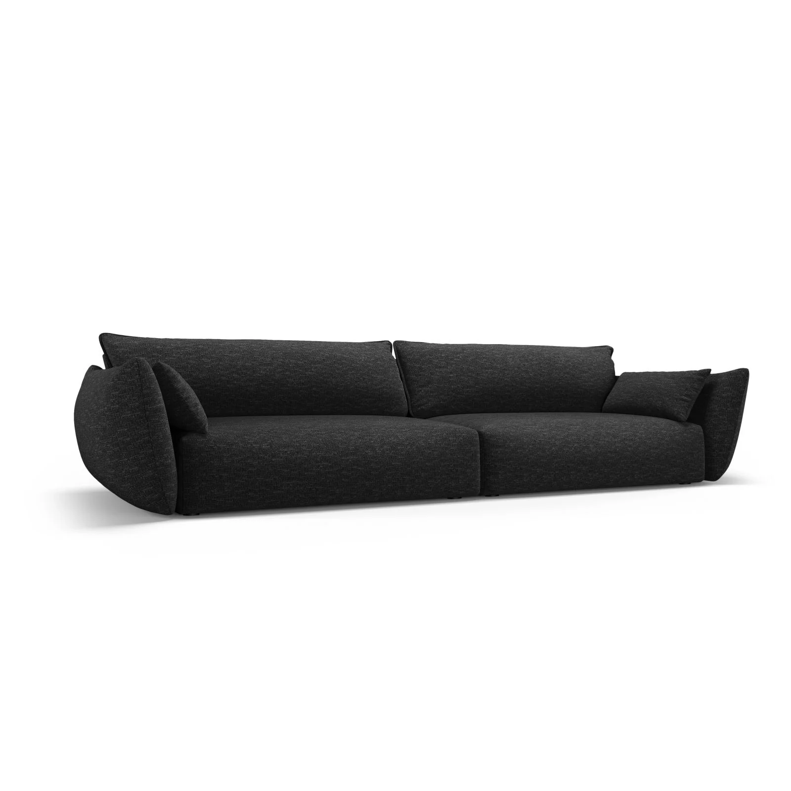 Matera 4-Sitzer Sofa aus Samt oder Chenille, 248x110x85 cm - Image 33