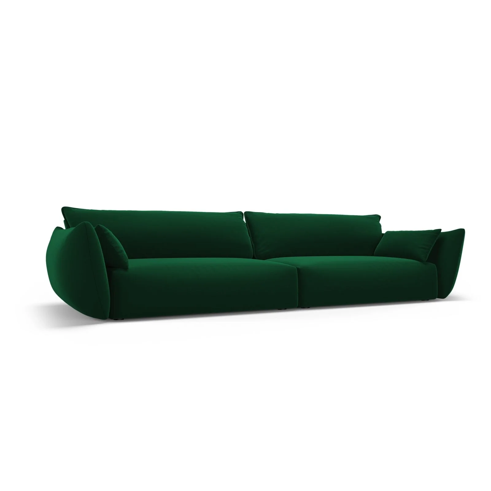 Matera 4-Sitzer Sofa aus Samt oder Chenille, 248x110x85 cm - Image 48