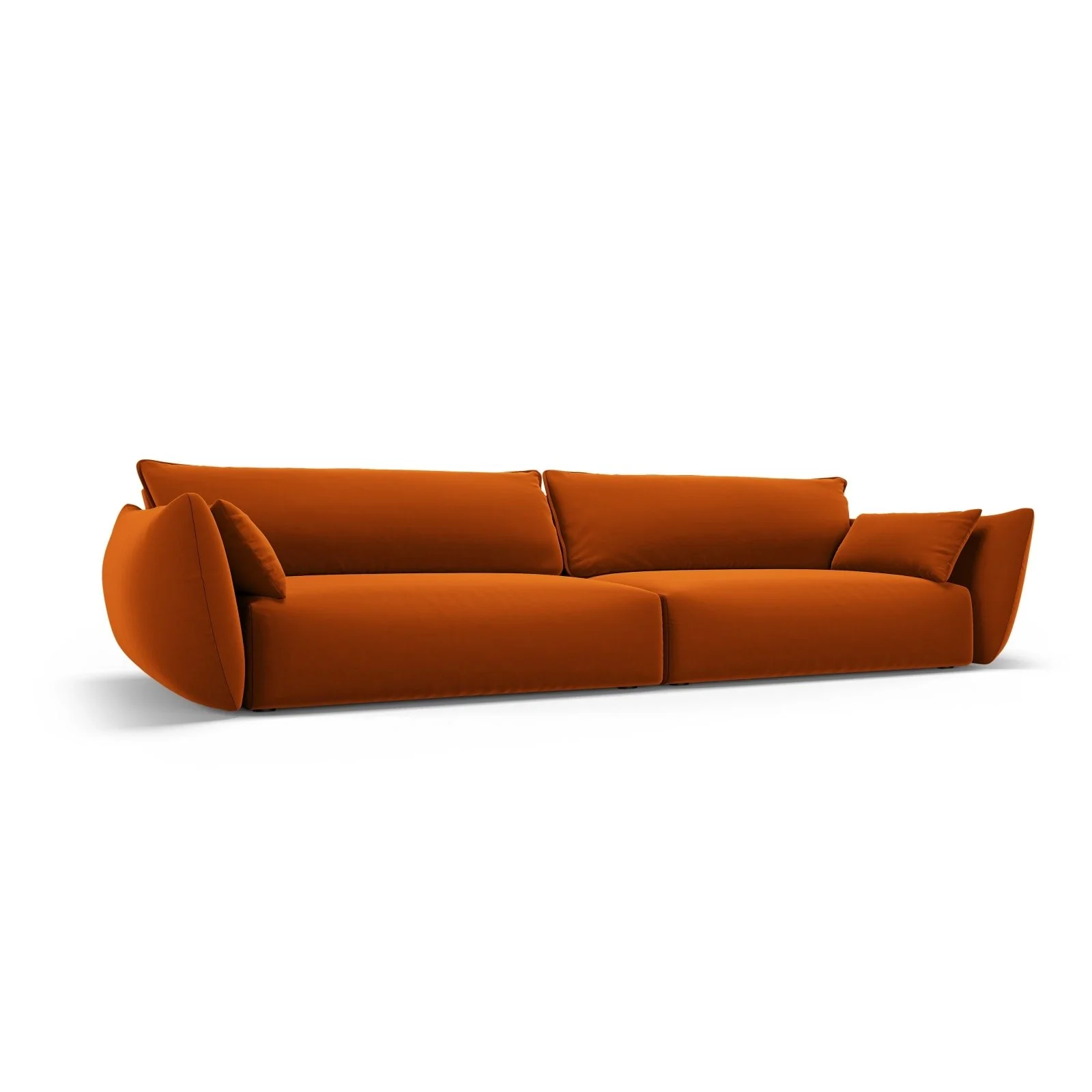 Matera 4-Sitzer Sofa aus Samt oder Chenille, 248x110x85 cm - Image 58