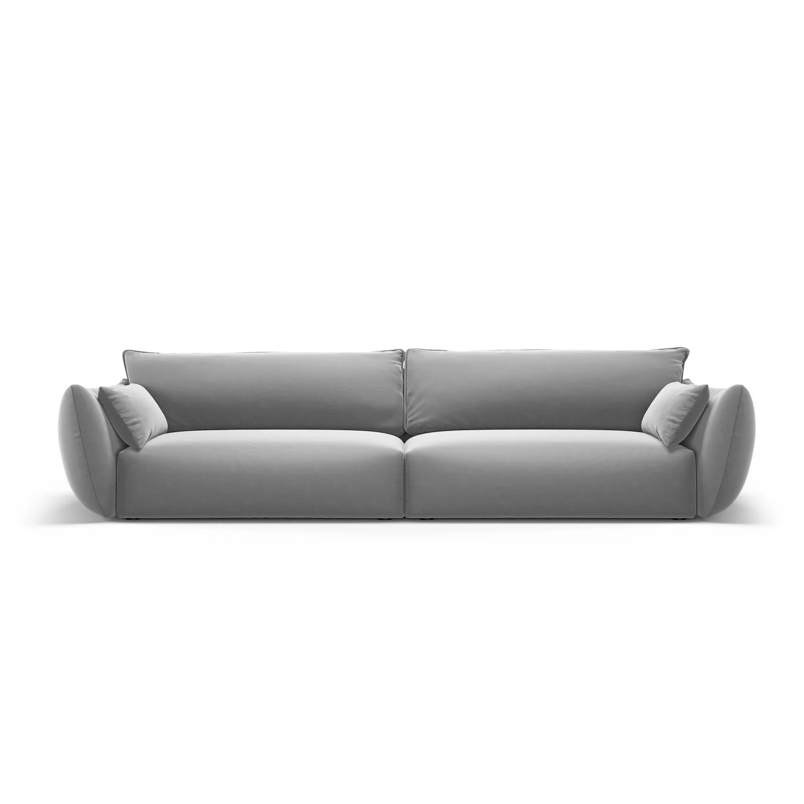 Matera 4-Sitzer Sofa aus Samt oder Chenille, 248x110x85 cm - Image 61