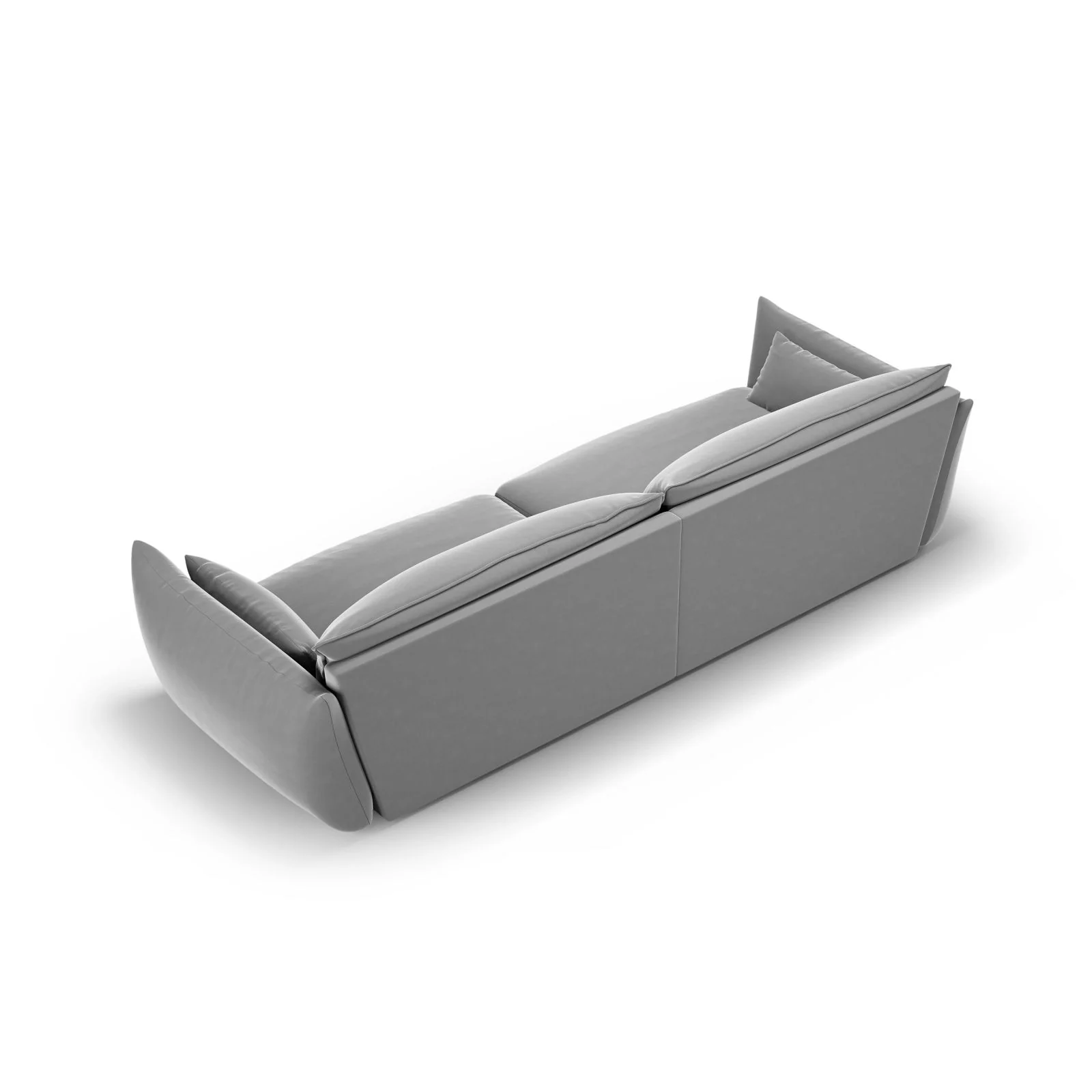 Matera 4-Sitzer Sofa aus Samt oder Chenille, 248x110x85 cm - Image 64