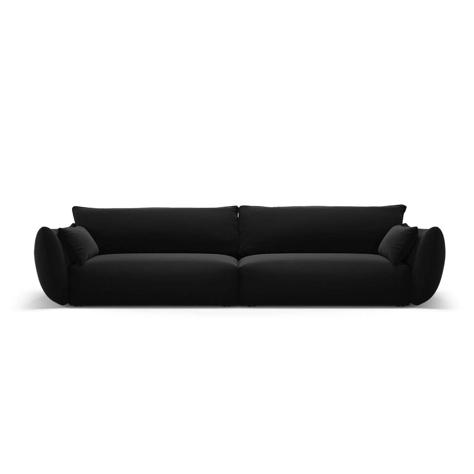Matera 4-Sitzer Sofa aus Samt oder Chenille, 248x110x85 cm - Image 71
