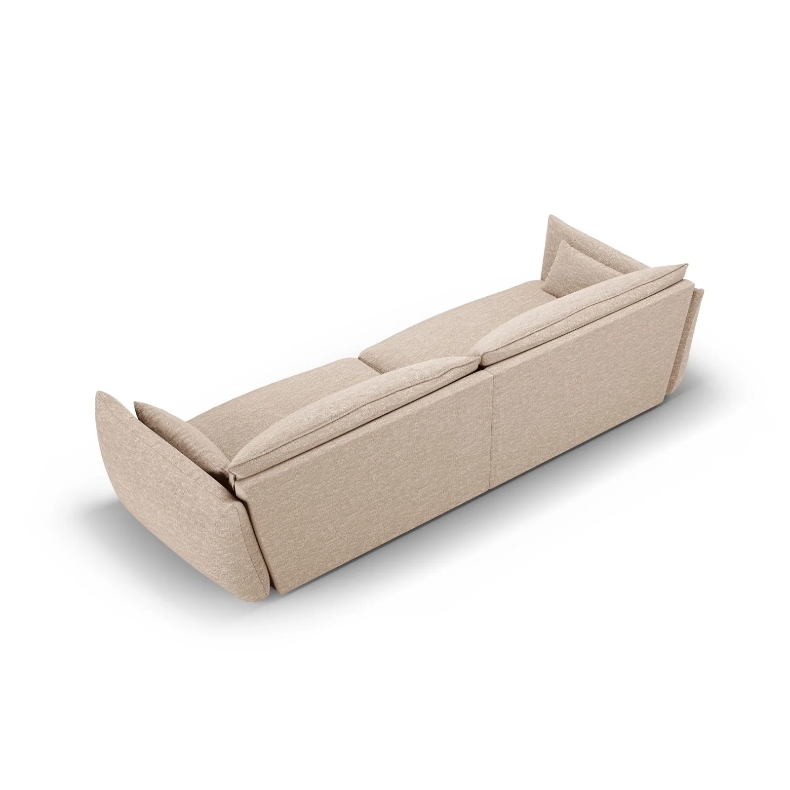 Matera 4-Sitzer Sofa aus Samt oder Chenille, 248x110x85 cm - Image 9