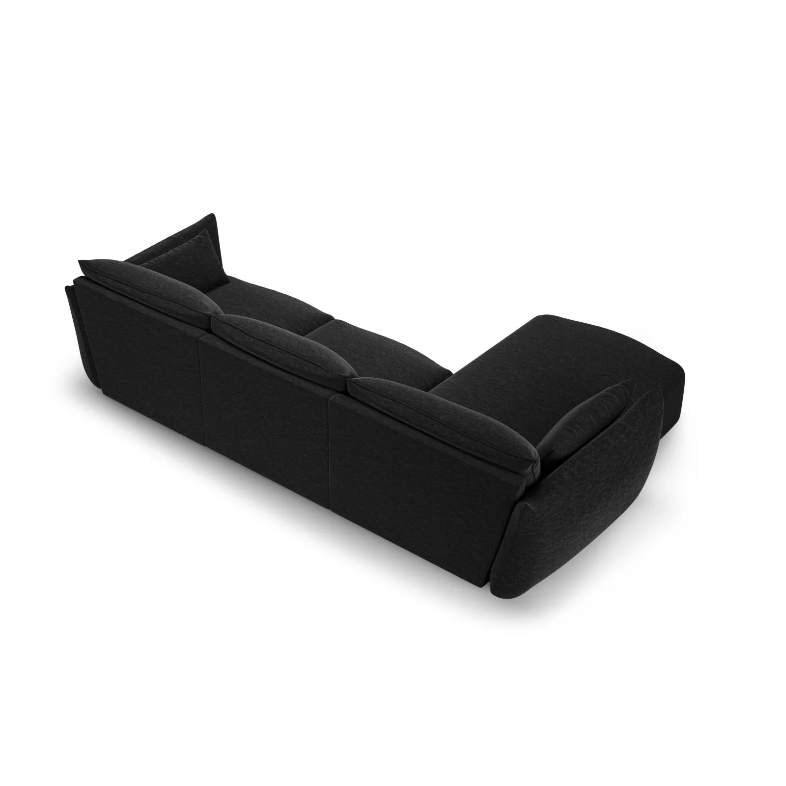 Matera 5-Sitzer Ecksofa, Linke Seite, aus Samt oder Chenille, 280x171x85 cm - Image 27