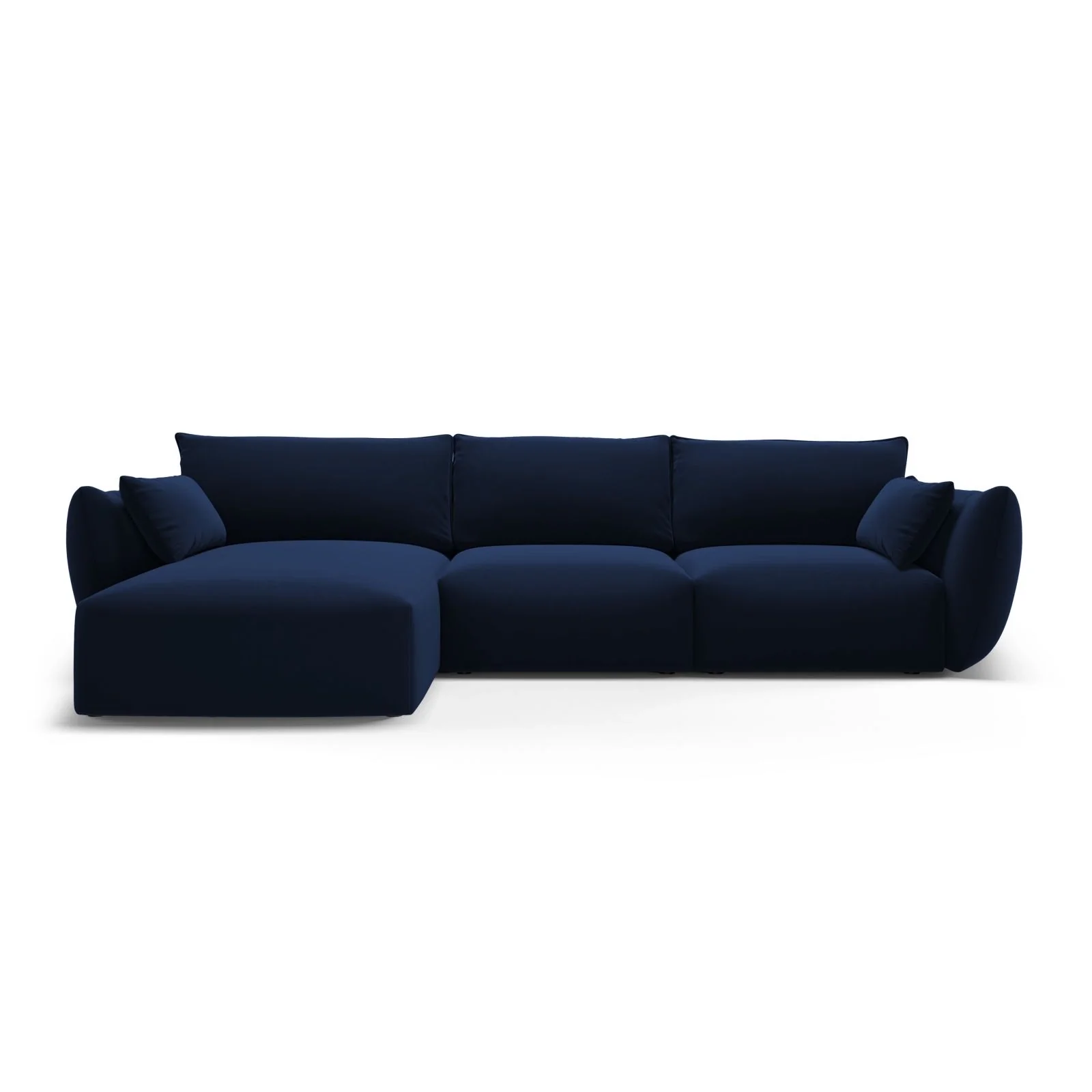 Matera 5-Sitzer Ecksofa, Linke Seite, aus Samt oder Chenille, 280x171x85 cm - Image 33