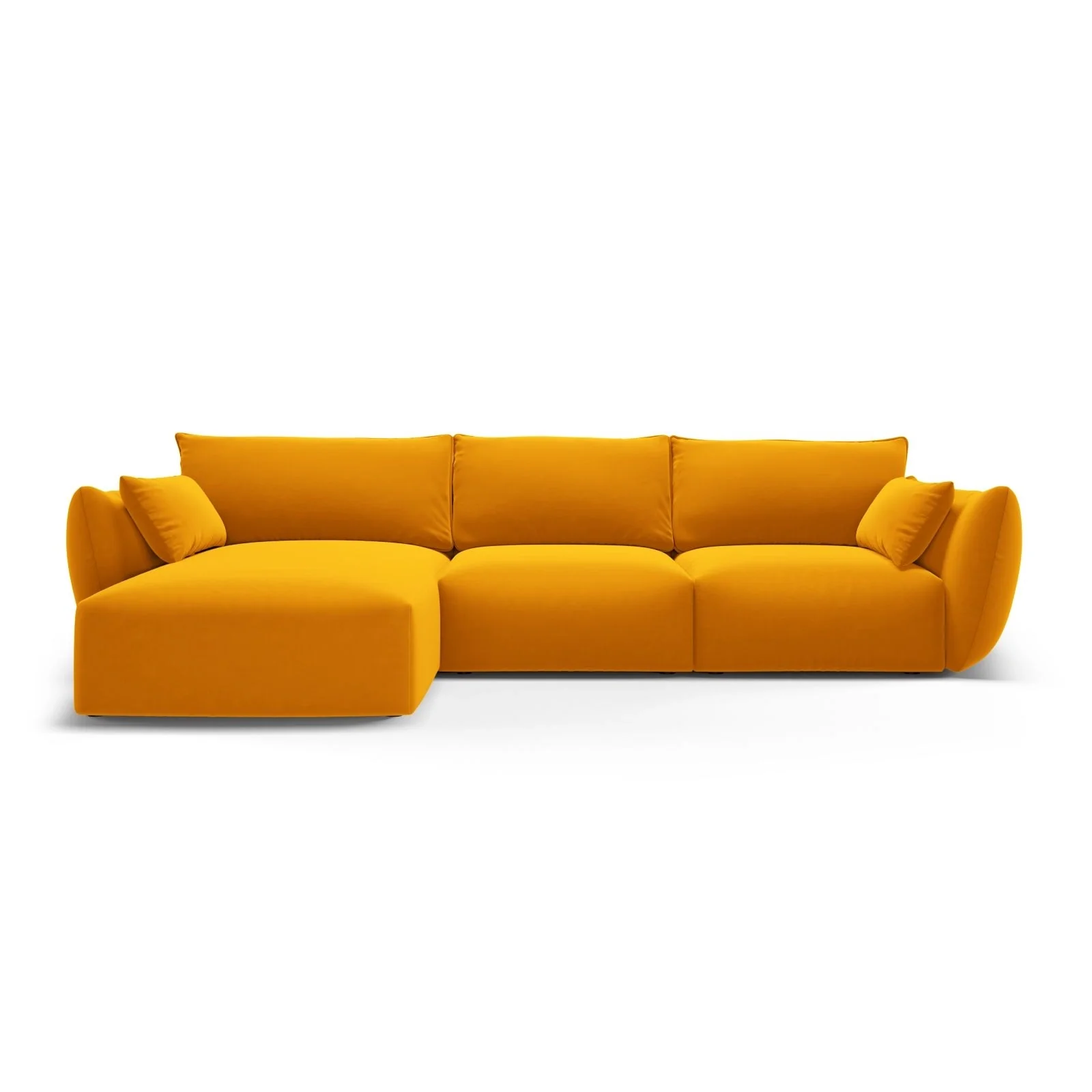 Matera 5-Sitzer Ecksofa, Linke Seite, aus Samt oder Chenille, 280x171x85 cm - Image 41