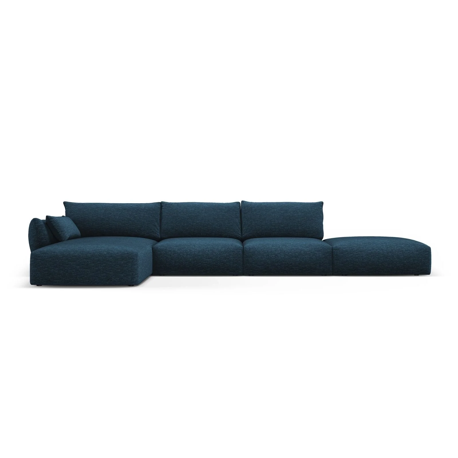 Matera 5-Sitzer Ecksofa, Linke Seite, aus Samt oder Chenille, 364x171x85 cm - Image 21