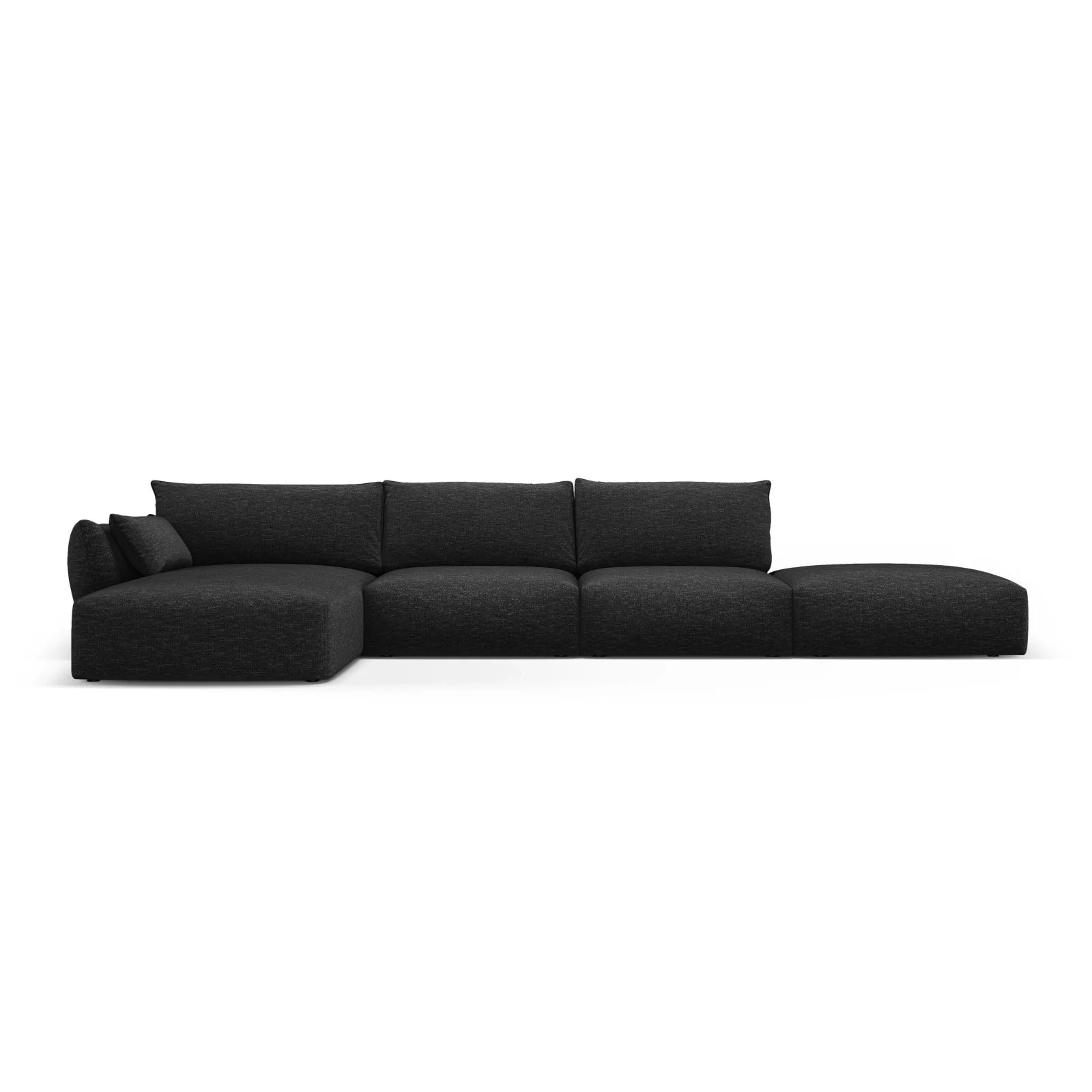 Matera 5-Sitzer Ecksofa, Linke Seite, aus Samt oder Chenille, 364x171x85 cm - Image 31