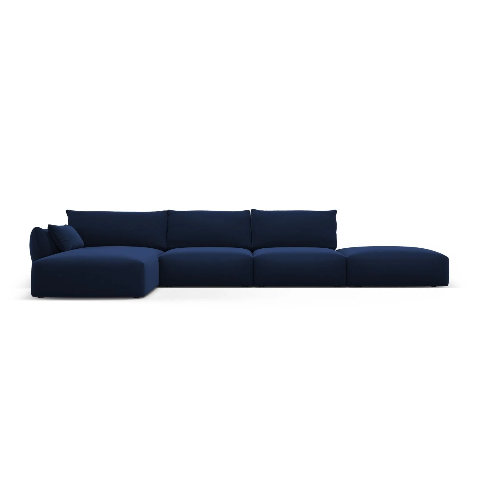 Matera 5-Sitzer Ecksofa, Linke Seite, aus Samt oder Chenille, 364x171x85 cm - Image 41