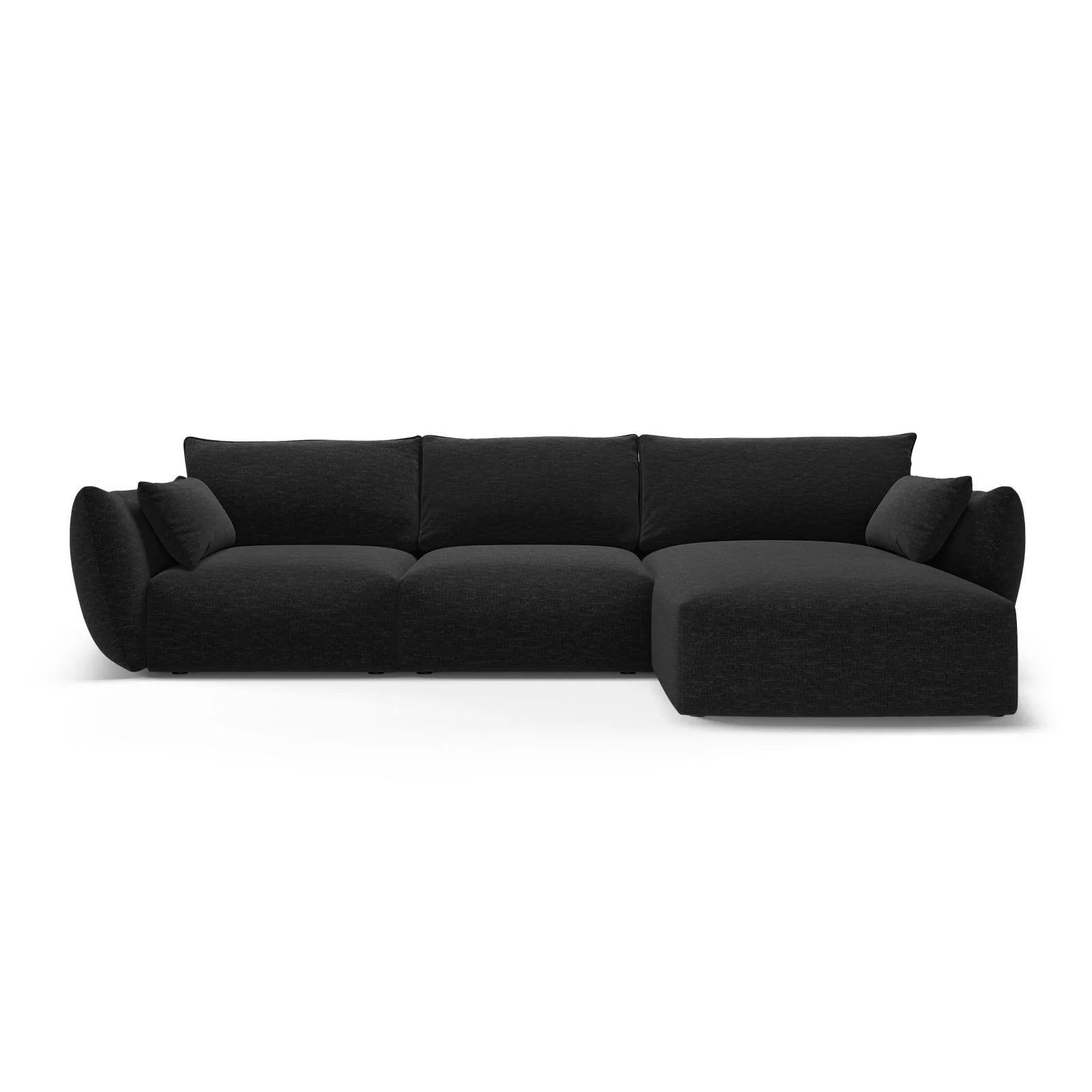 Matera 5-Sitzer Ecksofa, Rechte Seite, aus Samt oder Chenille, 280x171x85 cm - Image 25