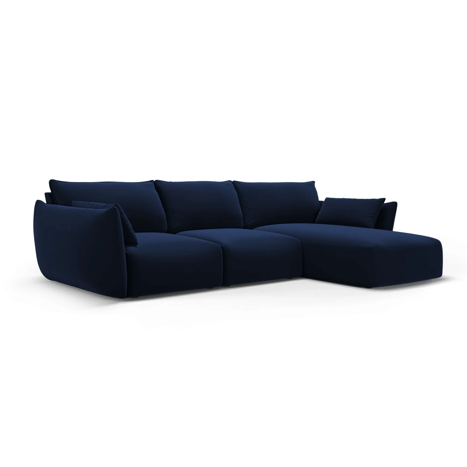 Matera 5-Sitzer Ecksofa, Rechte Seite, aus Samt oder Chenille, 280x171x85 cm - Image 34