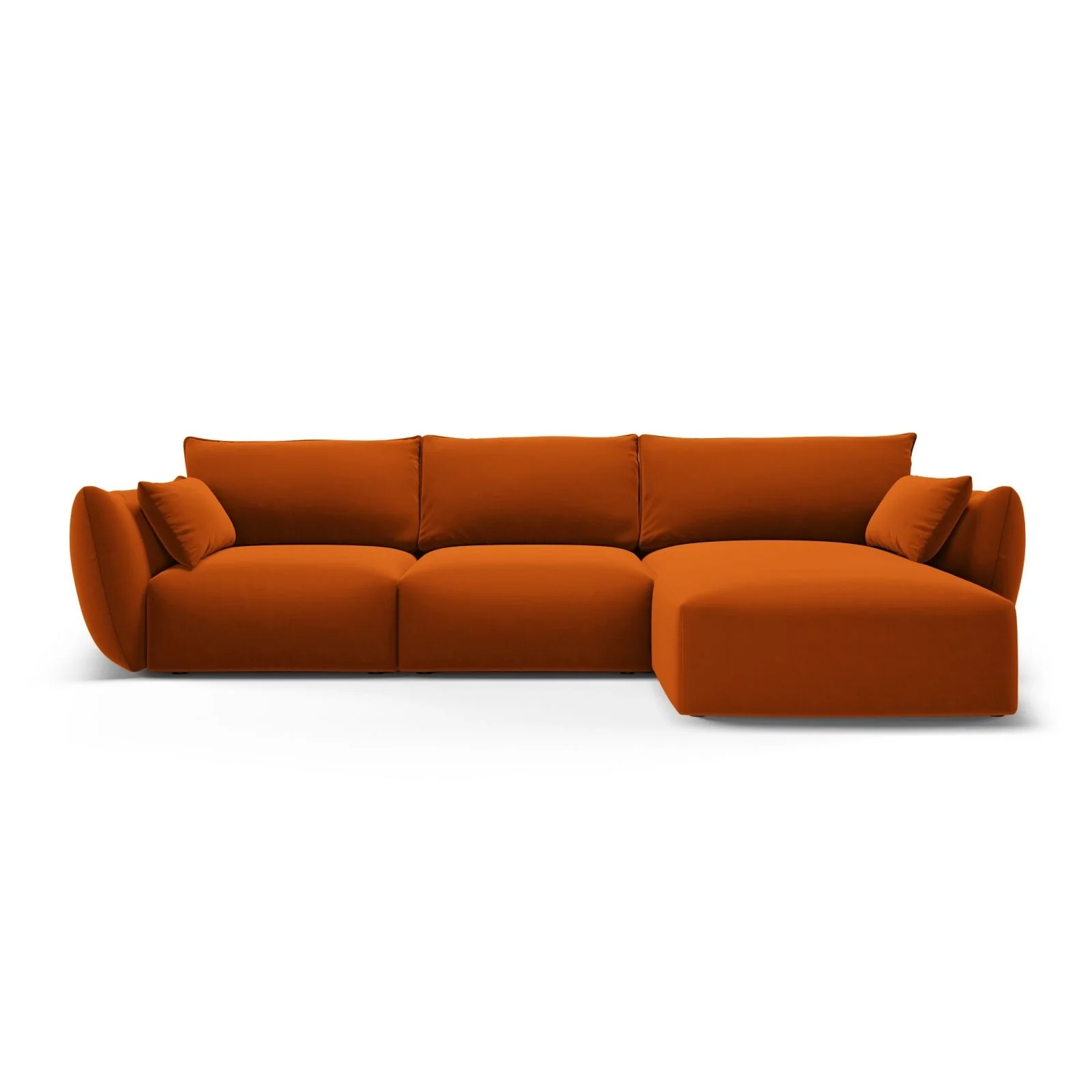 Matera 5-Sitzer Ecksofa, Rechte Seite, aus Samt oder Chenille, 280x171x85 cm - Image 45
