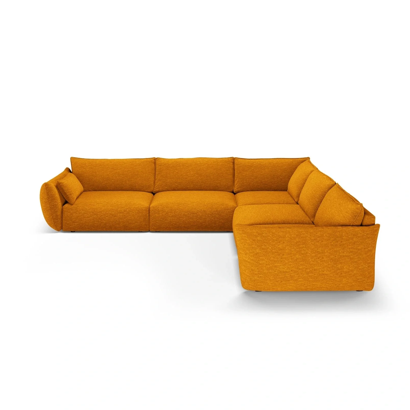 Matera 7-Sitzer Ecksofa, Symmetrisch, aus Samt oder Chenille, 286x286 cm - Image 18