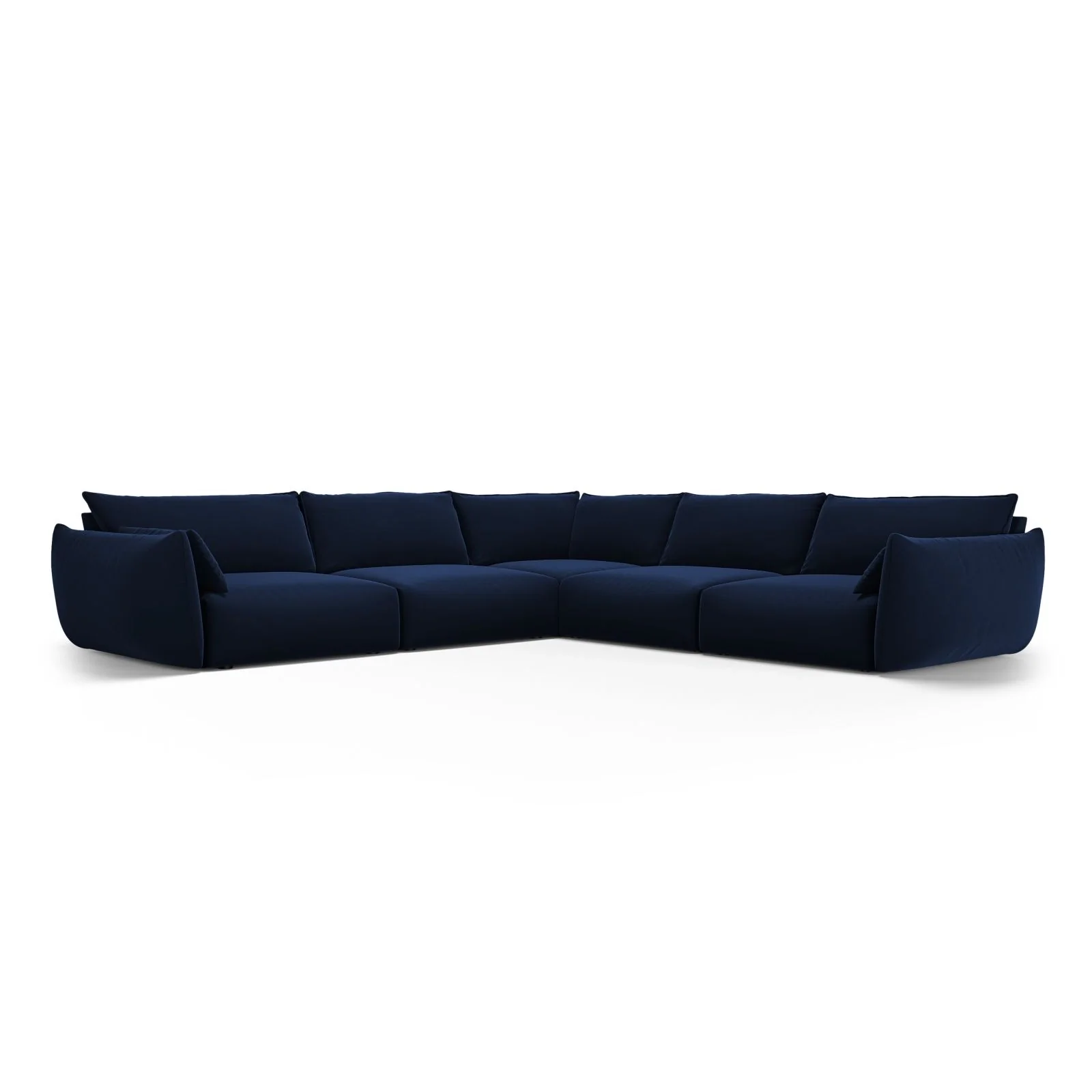 Matera 7-Sitzer Ecksofa, Symmetrisch, aus Samt oder Chenille, 286x286 cm - Image 41