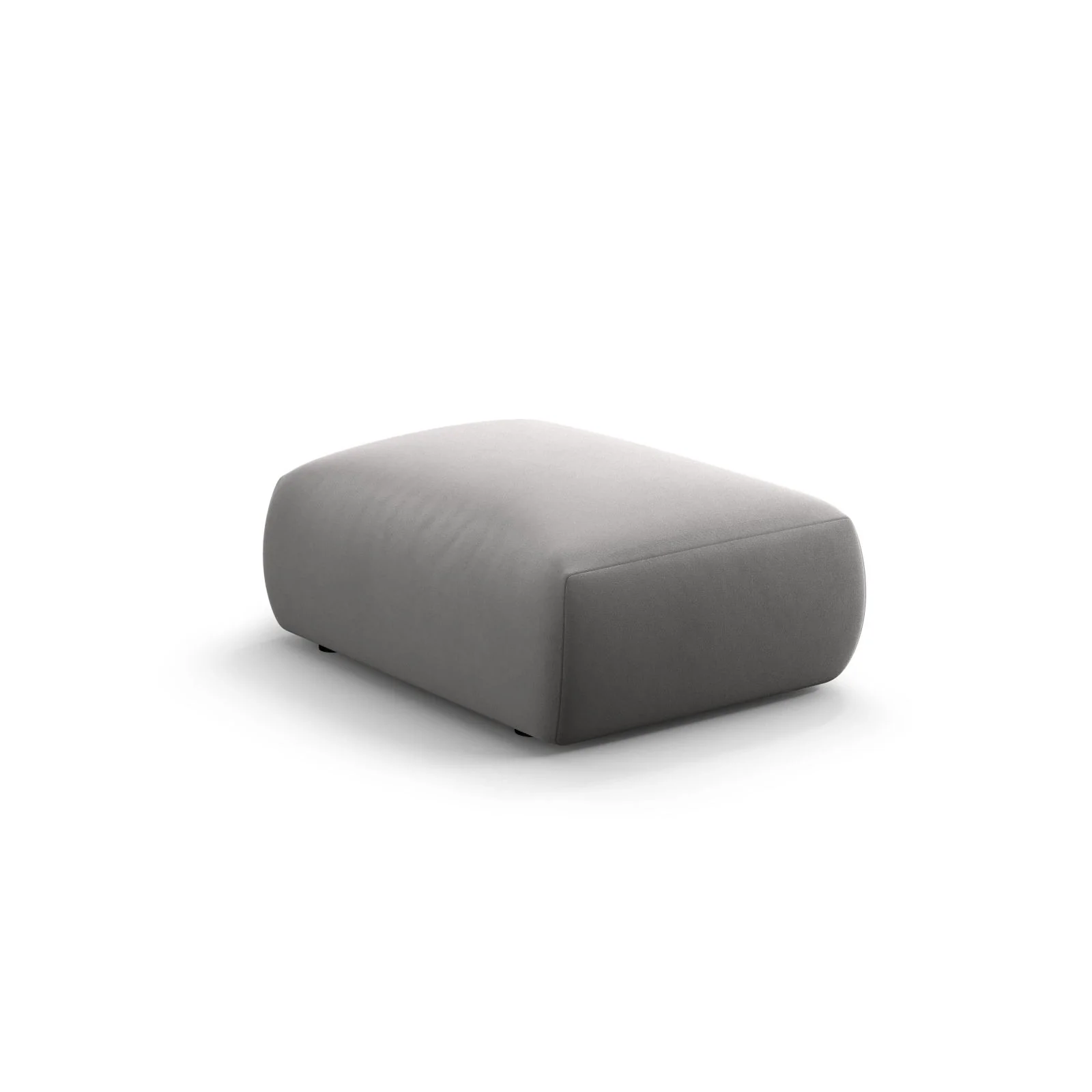 Matera Pouf aus Samt oder Chenille, 86x68x40 cm - Image 64