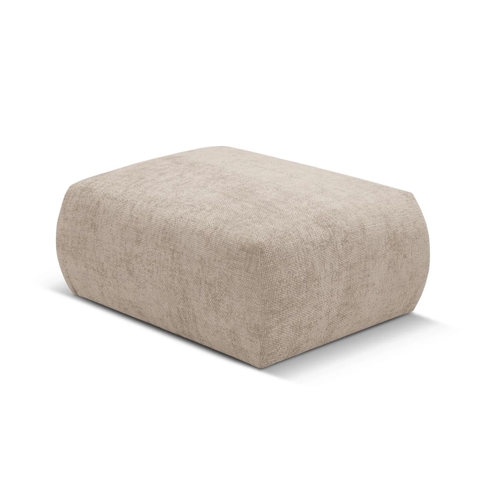 Matera Pouf aus Samt oder Chenille, 86x68x40 cm - Image 9