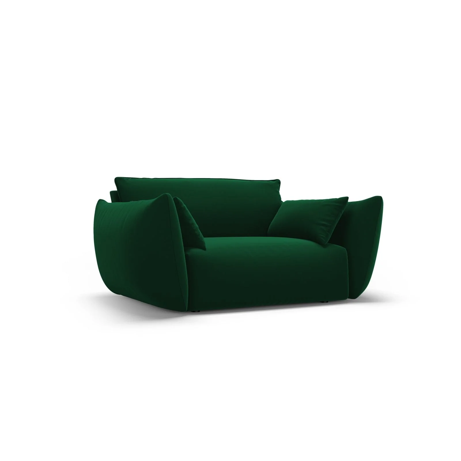 Matera Sessel aus Samt oder Chenille, 128x110x85 cm - Image 48