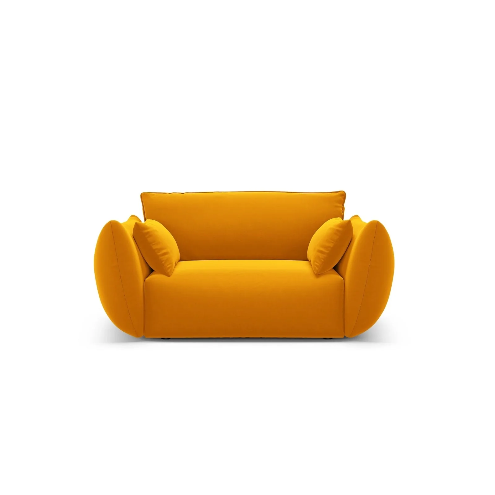 Matera Sessel aus Samt oder Chenille, 128x110x85 cm - Image 51