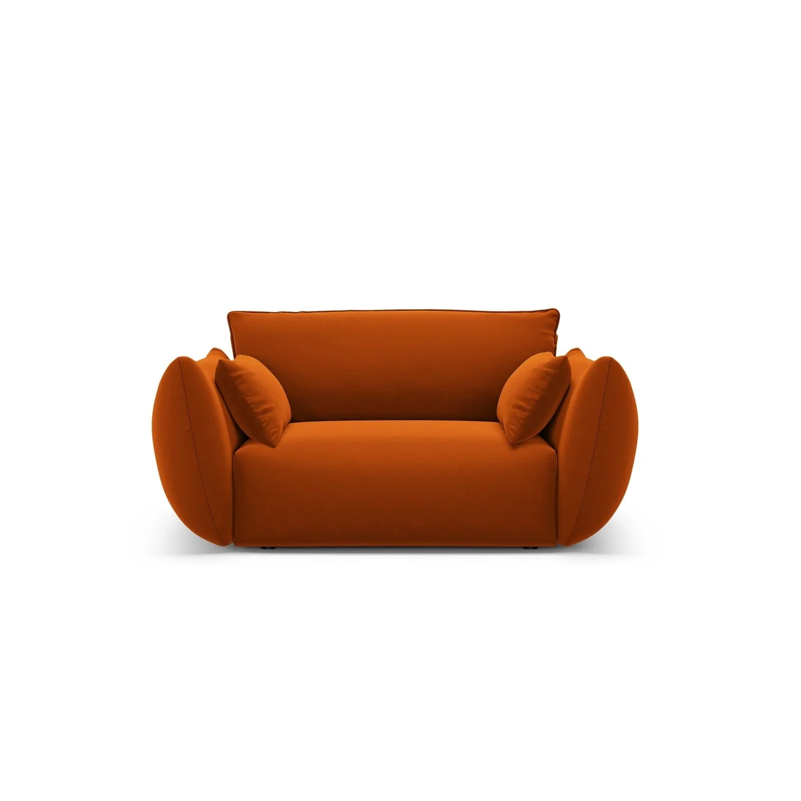 Matera Sessel aus Samt oder Chenille, 128x110x85 cm - Image 56