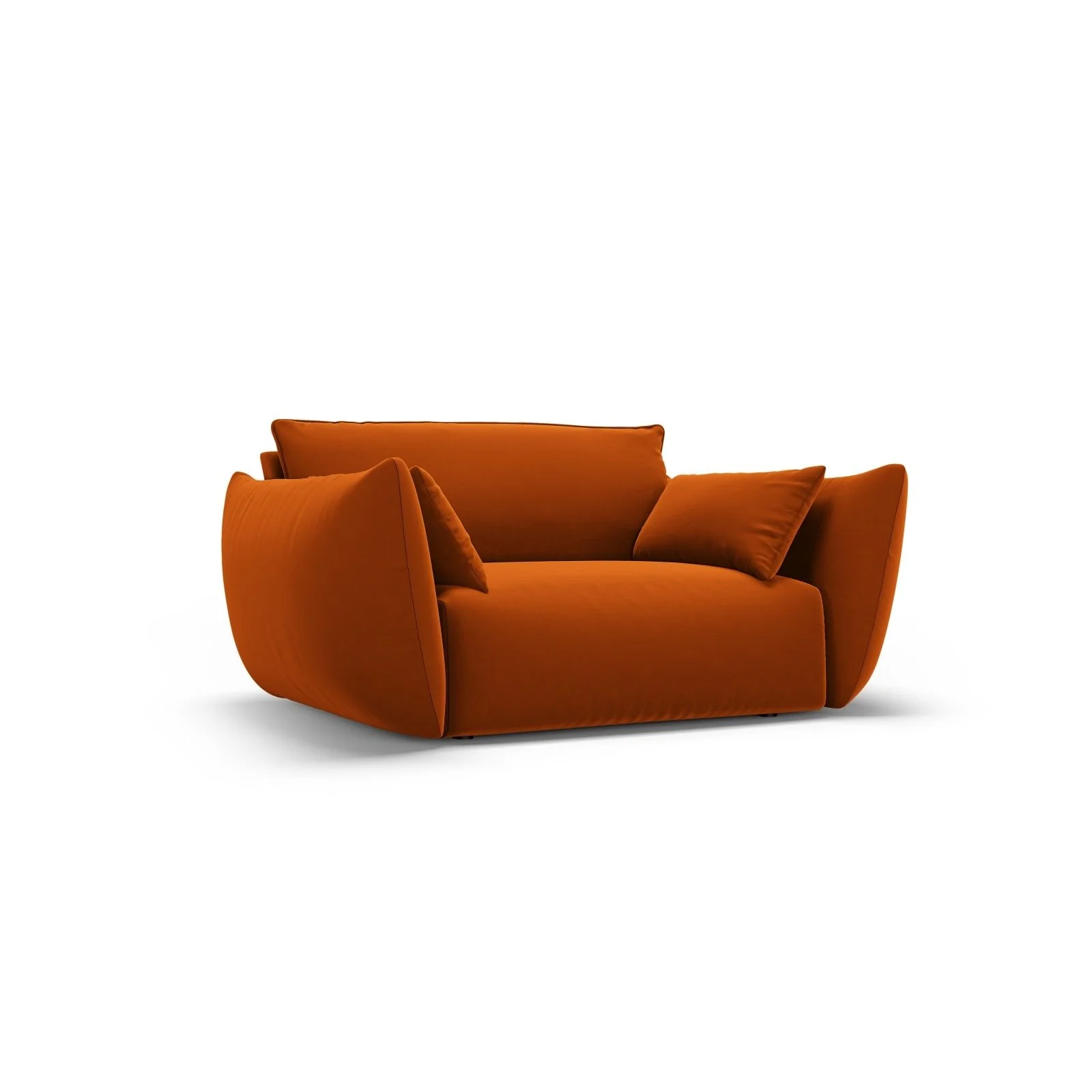 Matera Sessel aus Samt oder Chenille, 128x110x85 cm - Image 58