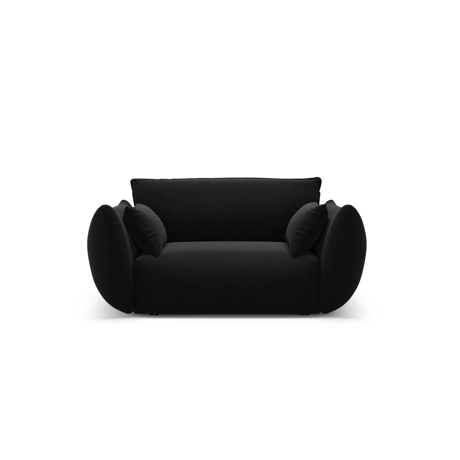 Matera Sessel aus Samt oder Chenille, 128x110x85 cm - Image 69