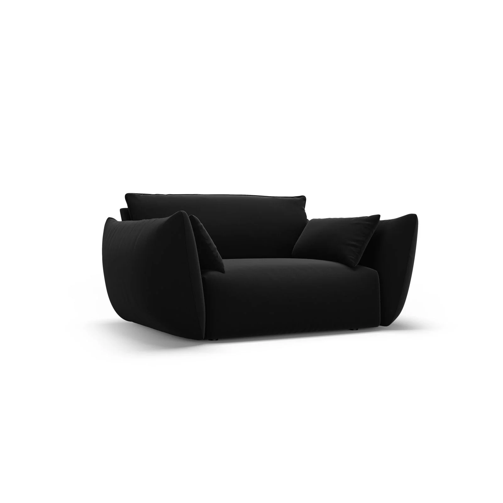Matera Sessel aus Samt oder Chenille, 128x110x85 cm - Image 71