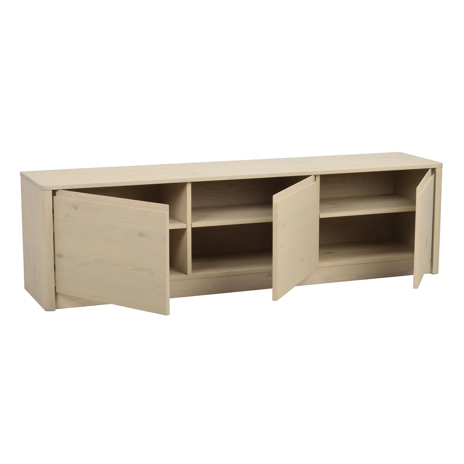 MELSTONE Sideboard aus Eiche Weiß pigmentiert 40x180x50cm - Image 6