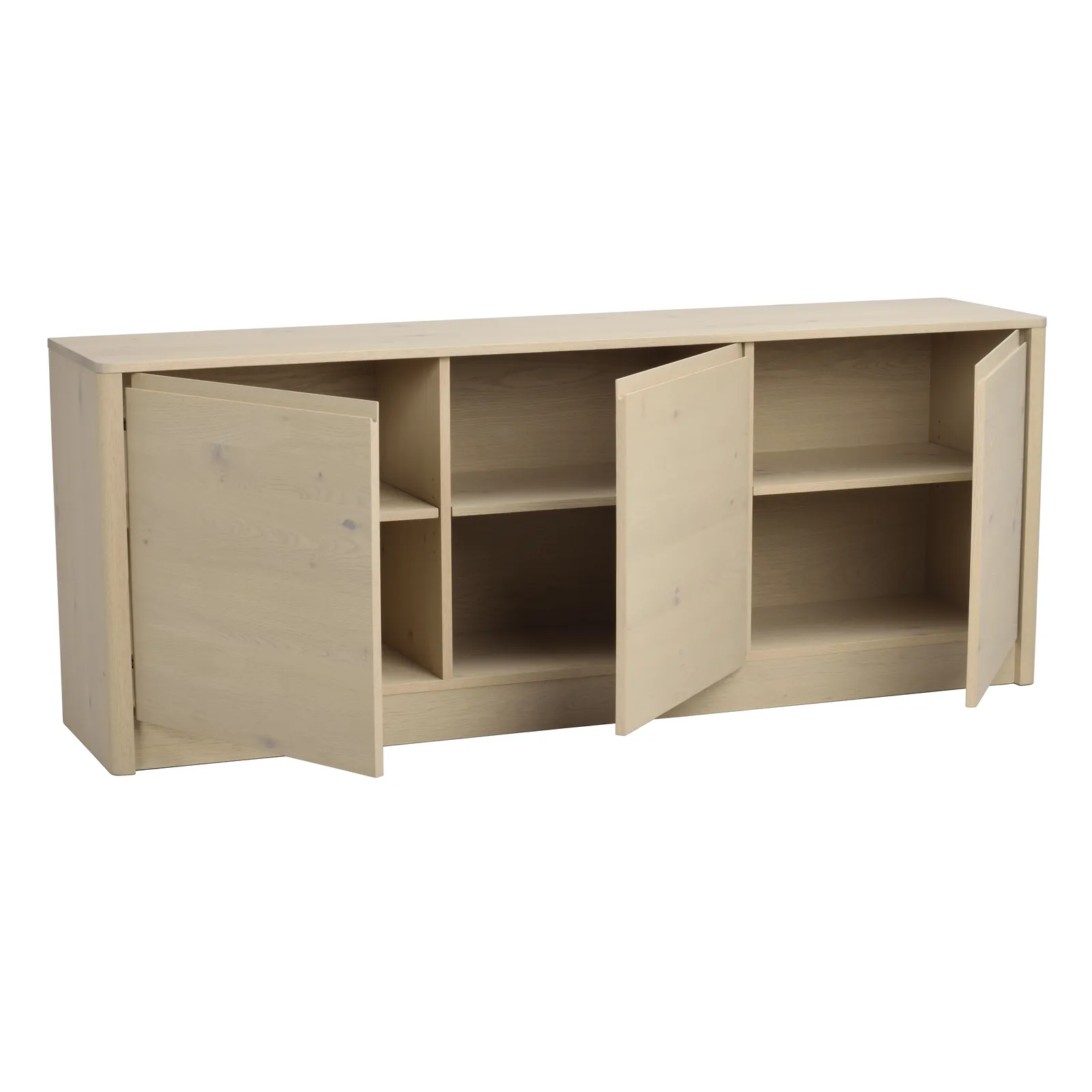 MELSTONE Sideboard aus Eiche Weiß pigmentiert 40x180x70cm - Image 10
