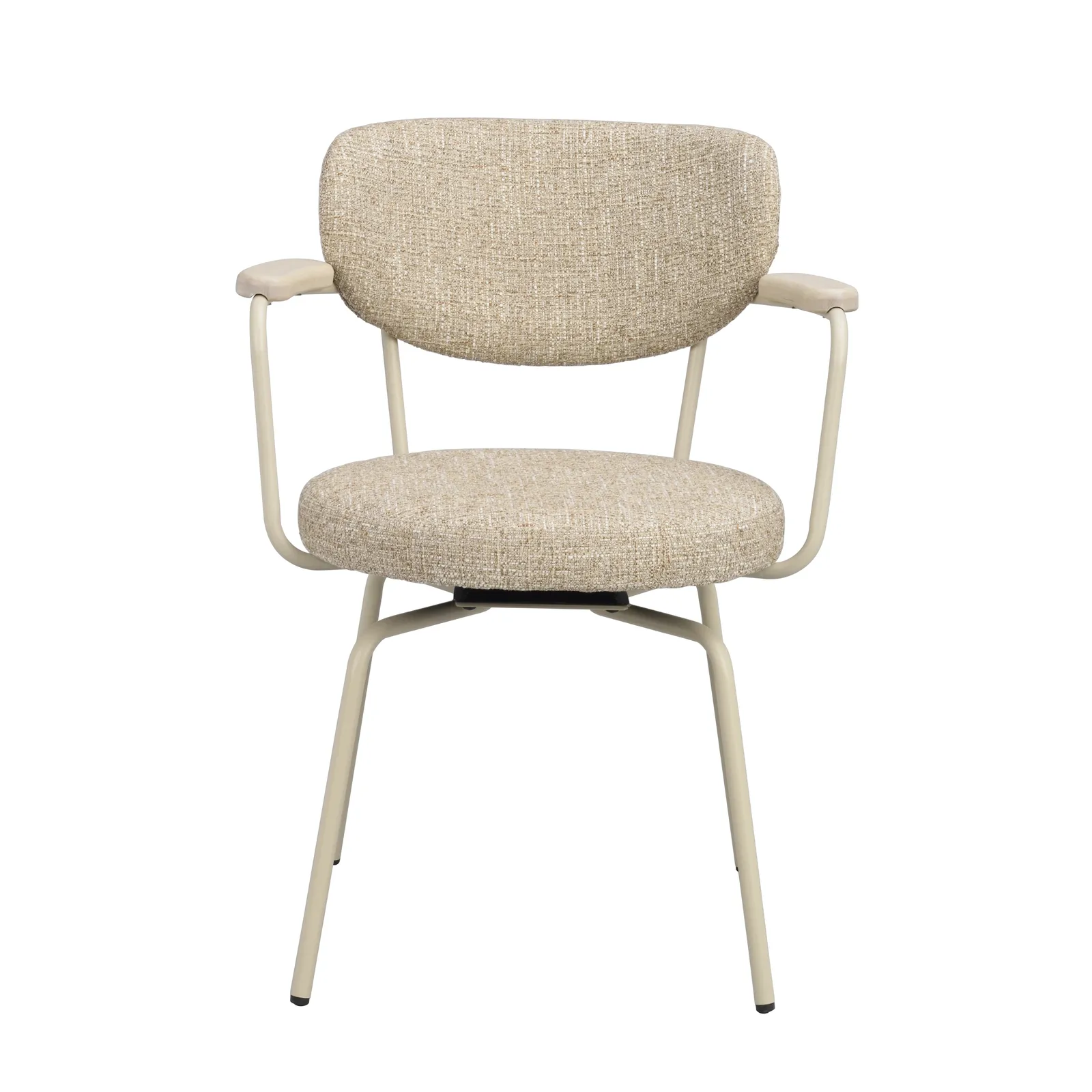 MERRICK Essstuhl Dunkelbeige/Beige 60x62x81cm - Image 6