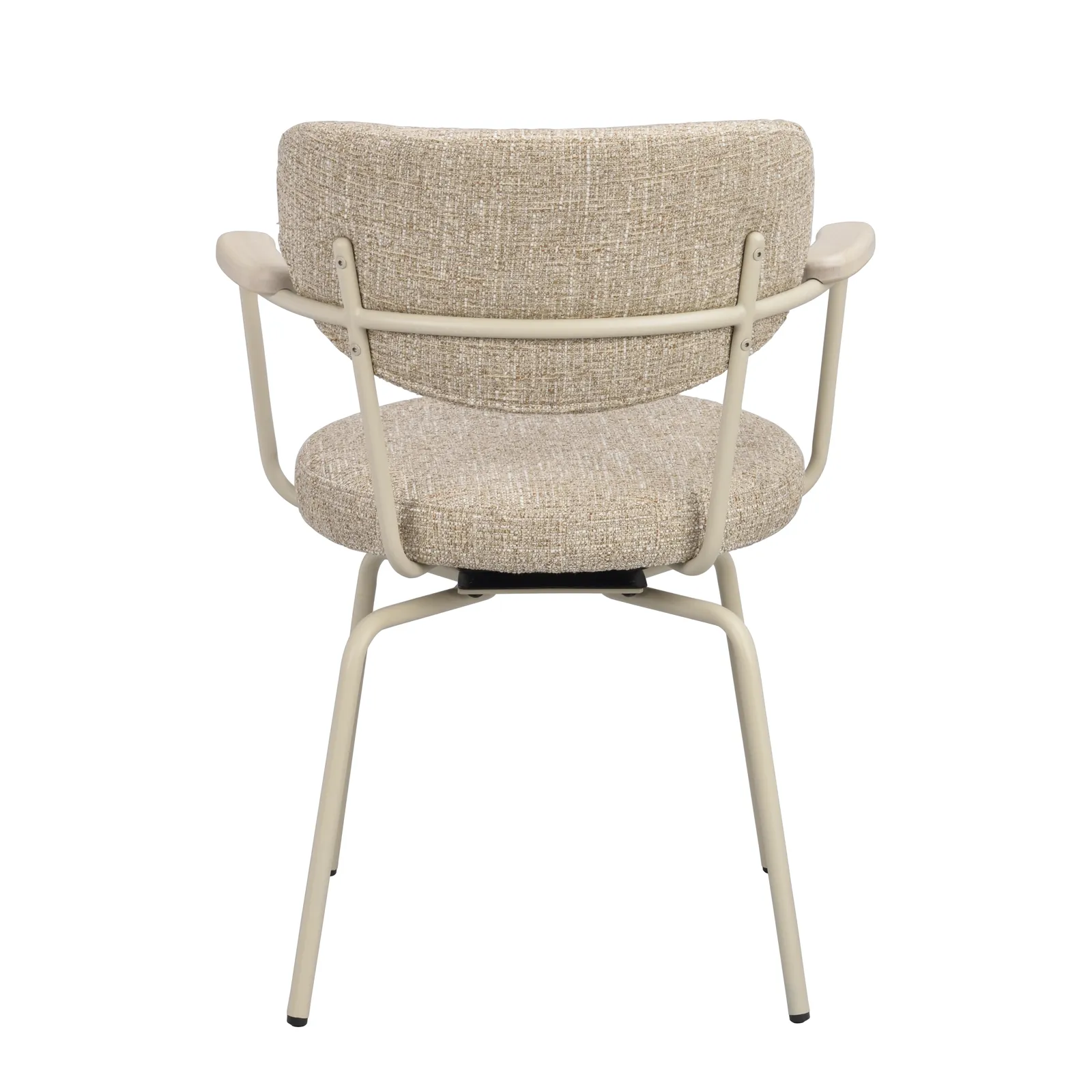 MERRICK Essstuhl Dunkelbeige/Beige 60x62x81cm - Image 9